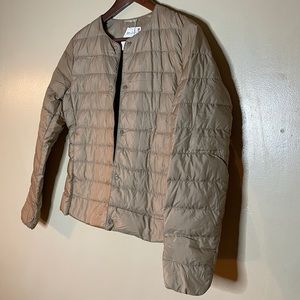 Uniqlo Ultra Light Down Jacket, S, beige